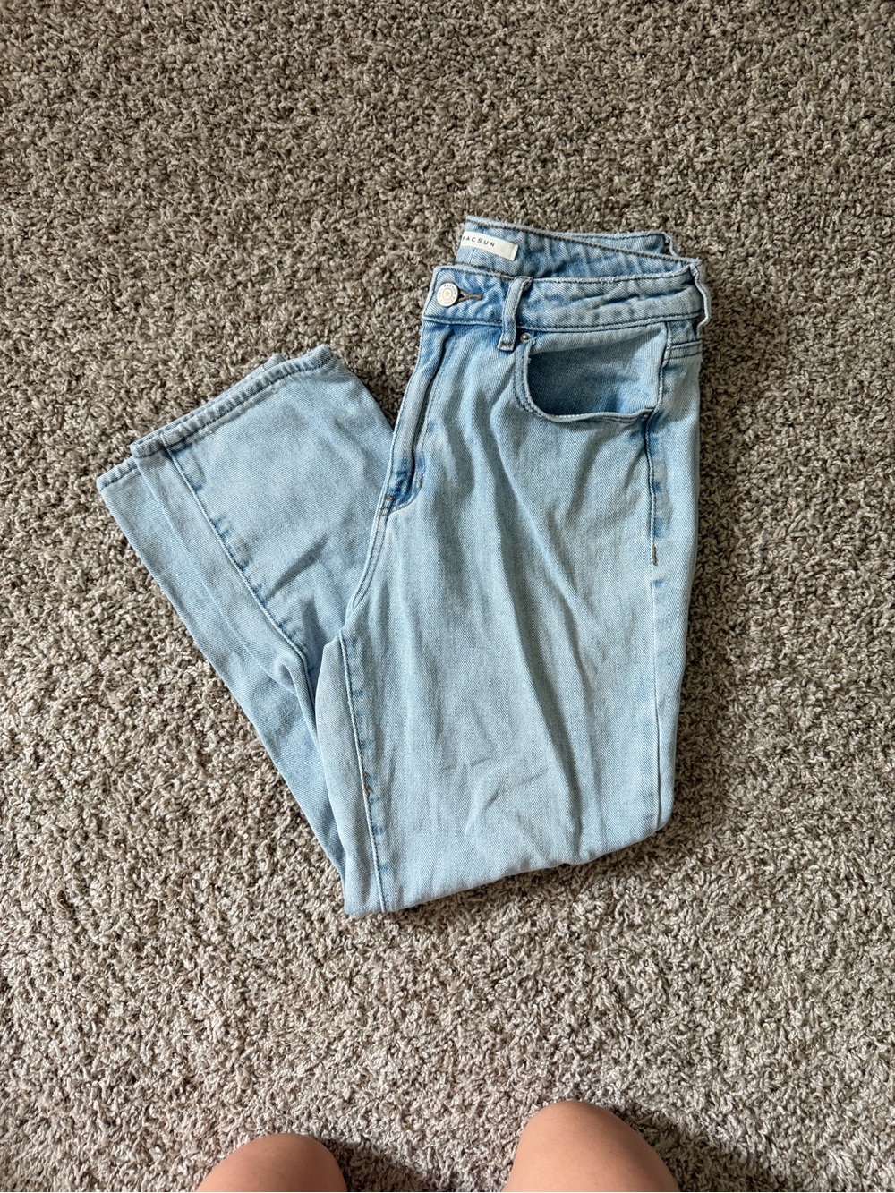 PacSun Light Blue Mom Jean Women's Jeans